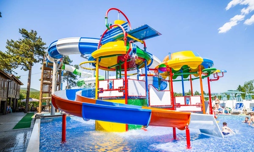 Пързалка в Аквапарк СПА Хотел Елбрус